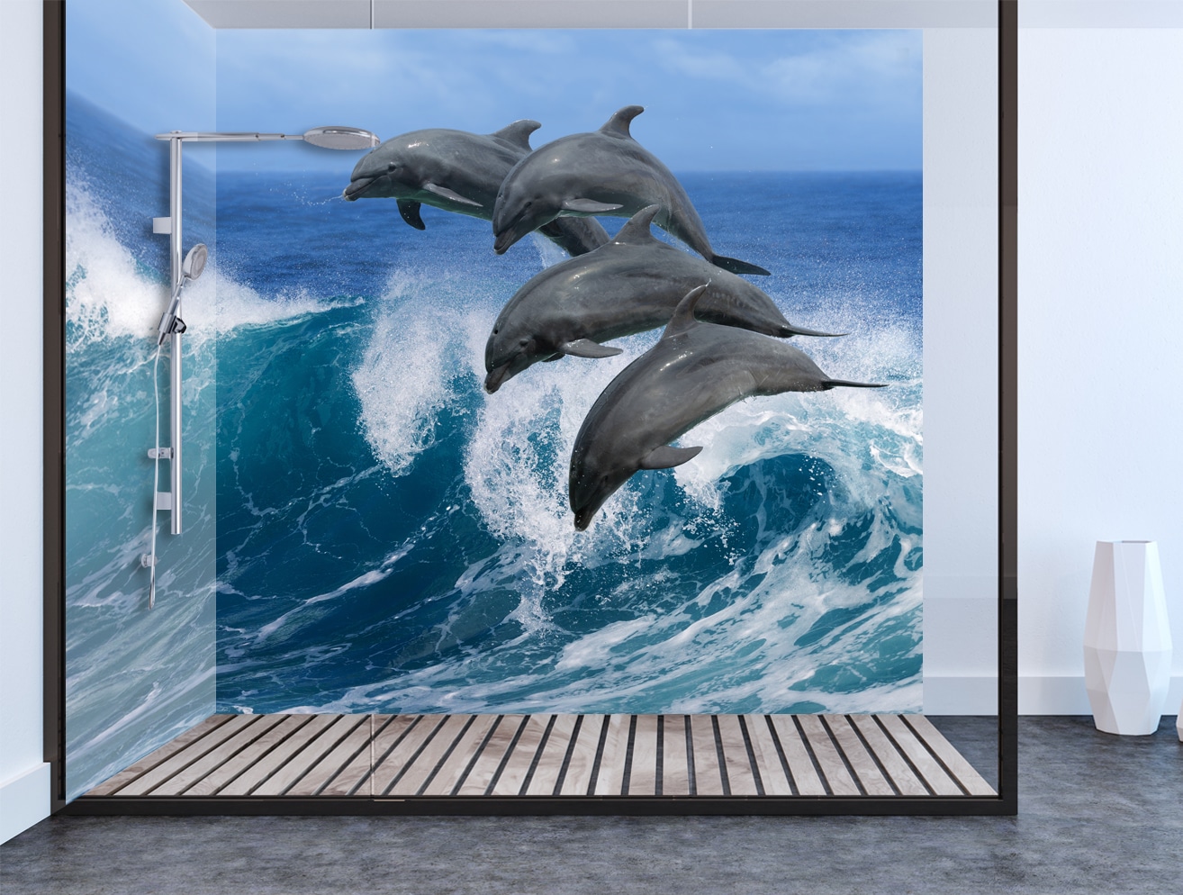Dolphin Shower & Bathroom Wall Panel