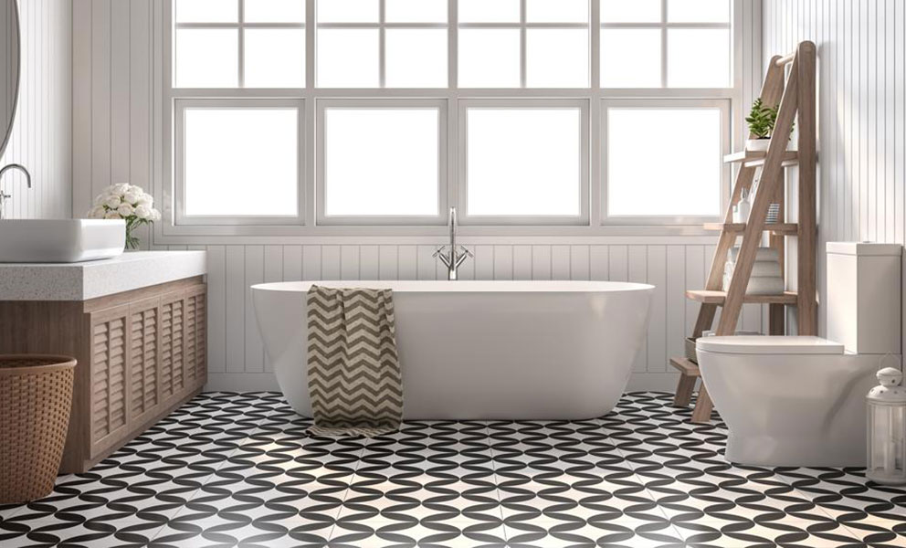 How to choose tiles for bathroom floor